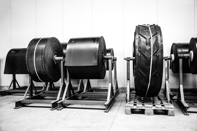 Tegethoff Materiallager GUmmirollen